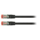 Valueline CAT6 S/FTP Network Cable RJ45 (8P8C) Male to RJ45 (8P8C) Male 1m Black