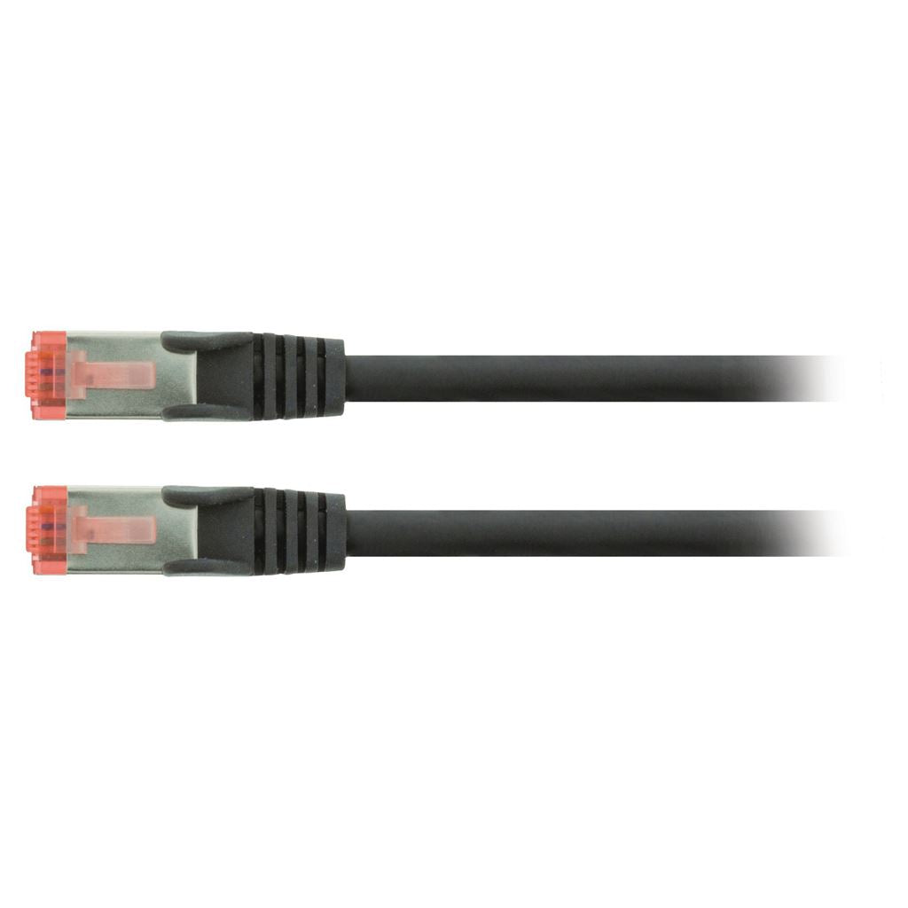 Valueline CAT6 S/FTP Network Cable RJ45 (8P8C) Male to RJ45 (8P8C) Male 1m Black