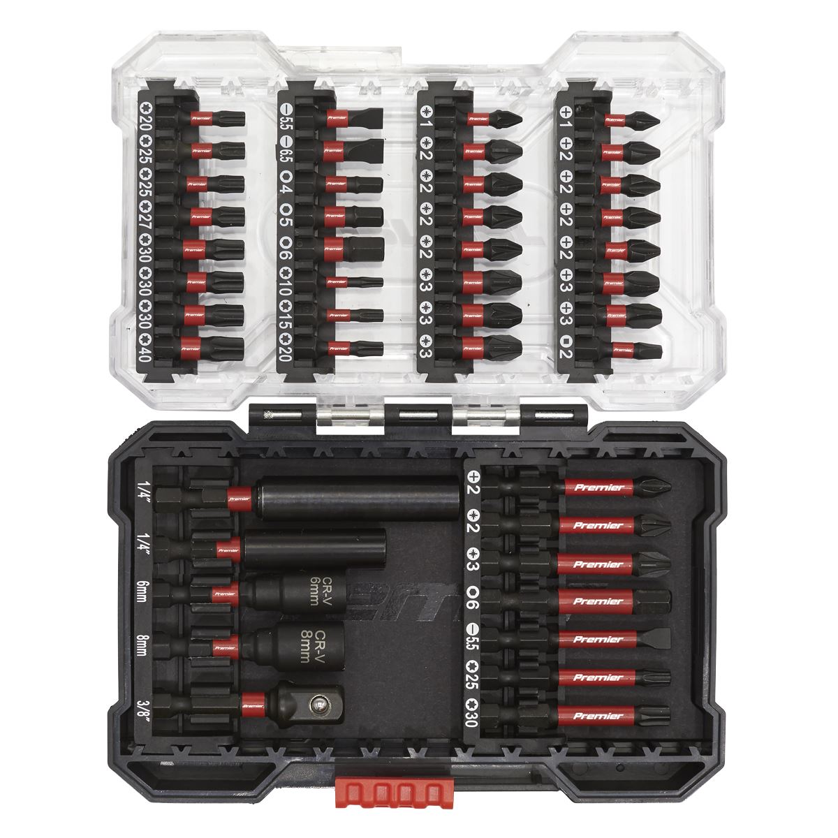 Sealey Power Tool Bit Set 44pc Impact Grade AK8280