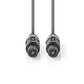 Nedis Speaker Cable 1.5 mm² Speaker 2-Pin Female to Speaker 2-Pin Female 3m Grey - COTH16000GY30