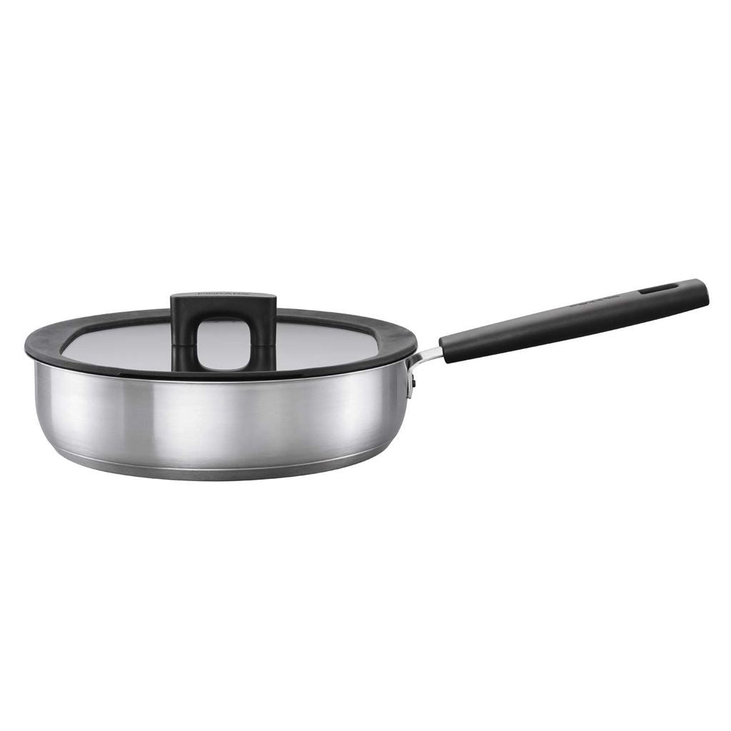 Fiskars HF Steel saut? pan 26cm/3,2L w/lid