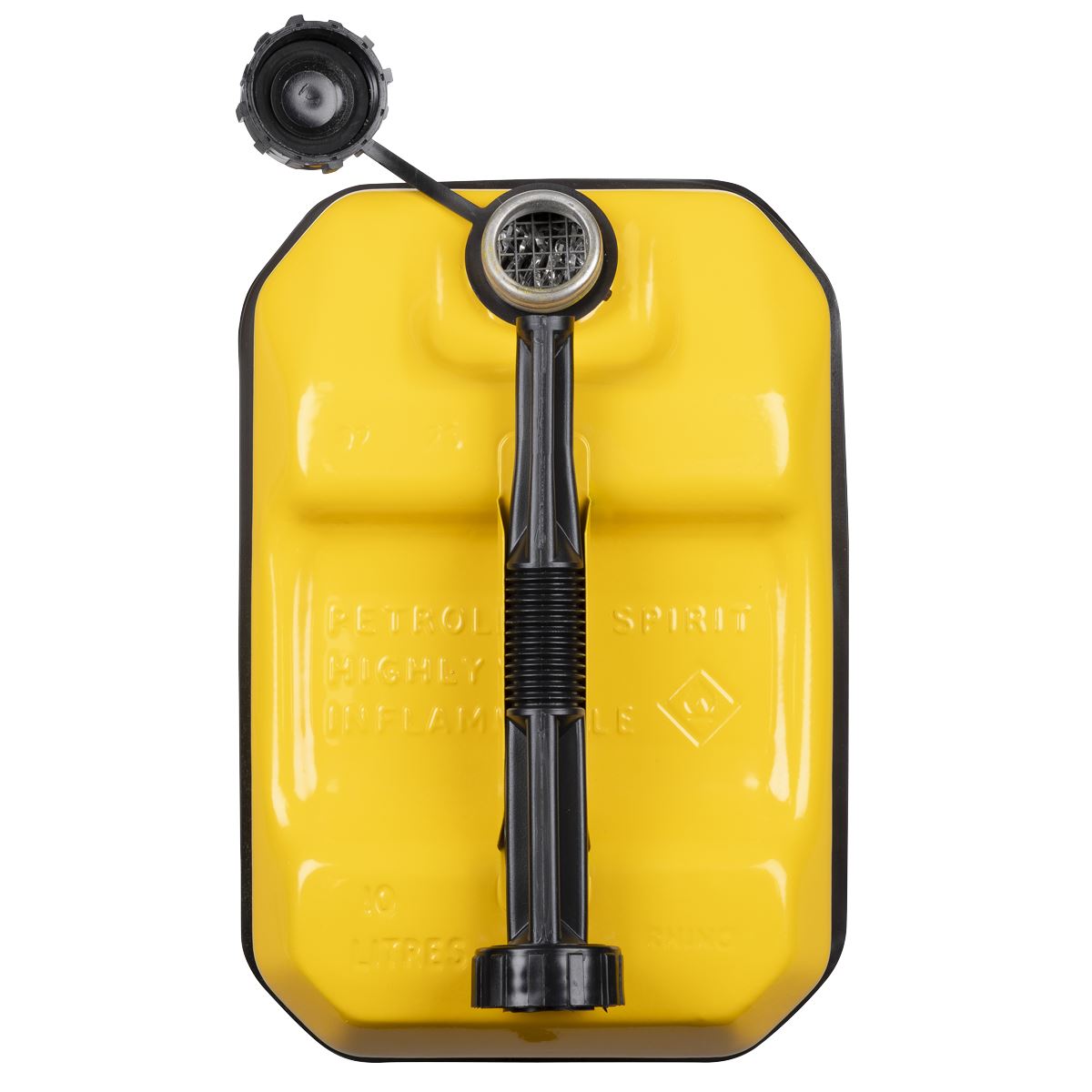 Sealey Explosive-Safe Jerry Can 10L - Yellow JC10RY