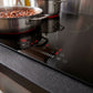 Baridi Integrated Ceramic Hob with 5 Cooking Zones 90cm - Black Glass DH389