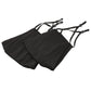 Draper Fabric Reusable Face Masks, Black (Pack of 2) FCMB (94701)
