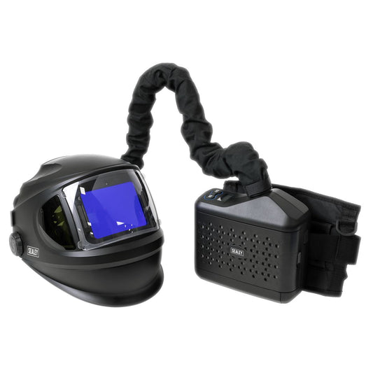 Sealey Auto Darkening Welding Helmet with TH3 Powered Air Purifying Respirator
