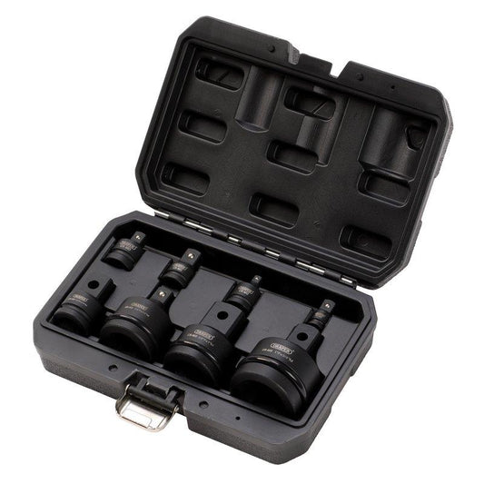Draper Expert 8 Piece Combination Drive Impact Socket Adaptor Set in Case 83271