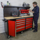 Sealey Mobile Workstation 10 Drawer with Backboard AP6310