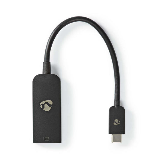 USB Adapter USB 3.2 Gen 1 USB-C Male DisplayPort Female 0.20m Nickel Plated