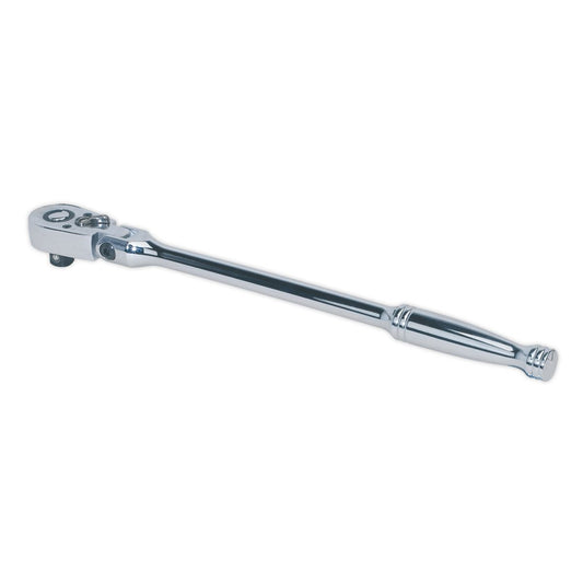 Sealey Ratchet Wrench Flexi-Head 300mm 3/8"Sq Drive Pear-Head AK661F