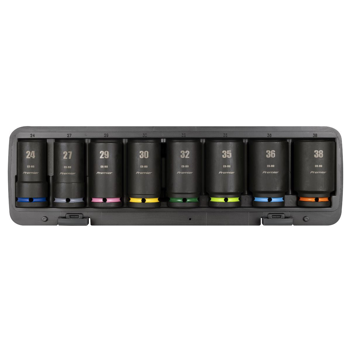 Sealey Premier Deep Impact Socket Set 3/4"Sq Drive 8pc AK8891M
