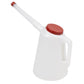 Sealey Oil Container with Flexible Spout 3L - Red Lid JDL3R
