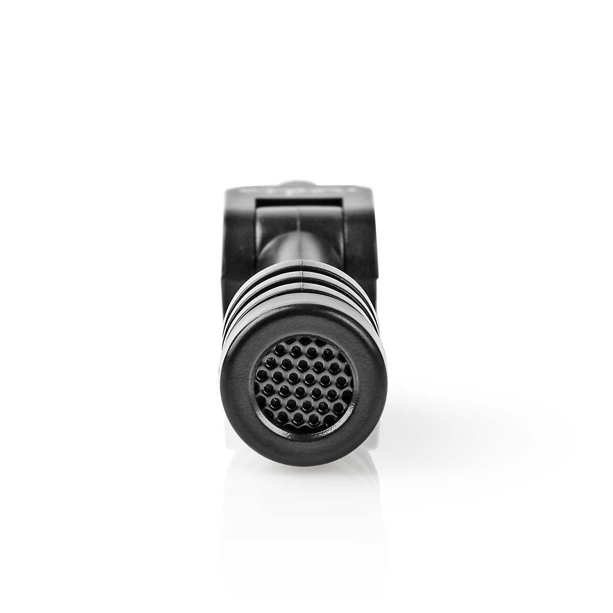 Nedis Wired Microphone Mini Plug-in 3.5mm Black MICMJ100BK