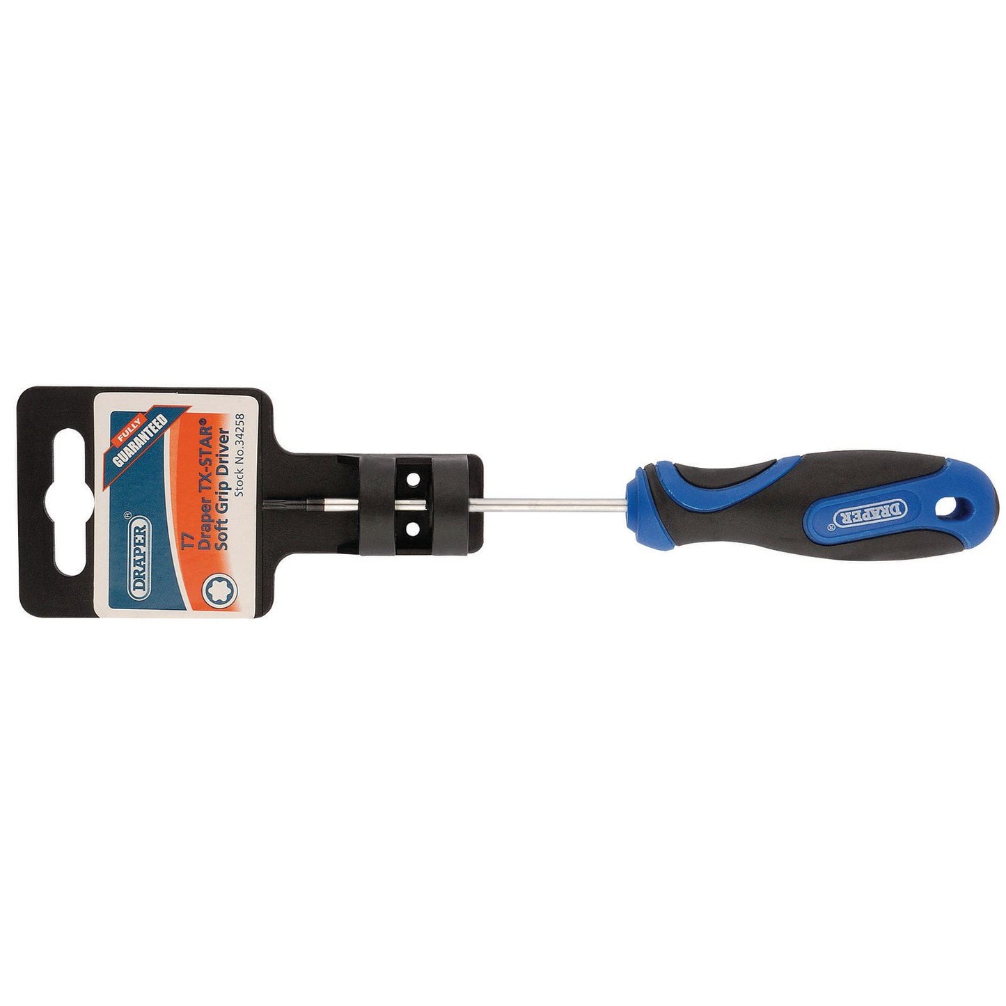 Draper Draper TX-STAR Soft Grip Screwdriver, T7 - 34258