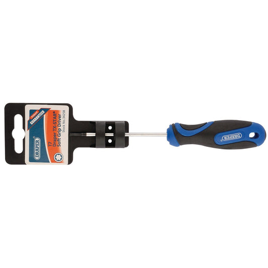 Draper Draper TX-STAR Soft Grip Screwdriver, T7 - 34258