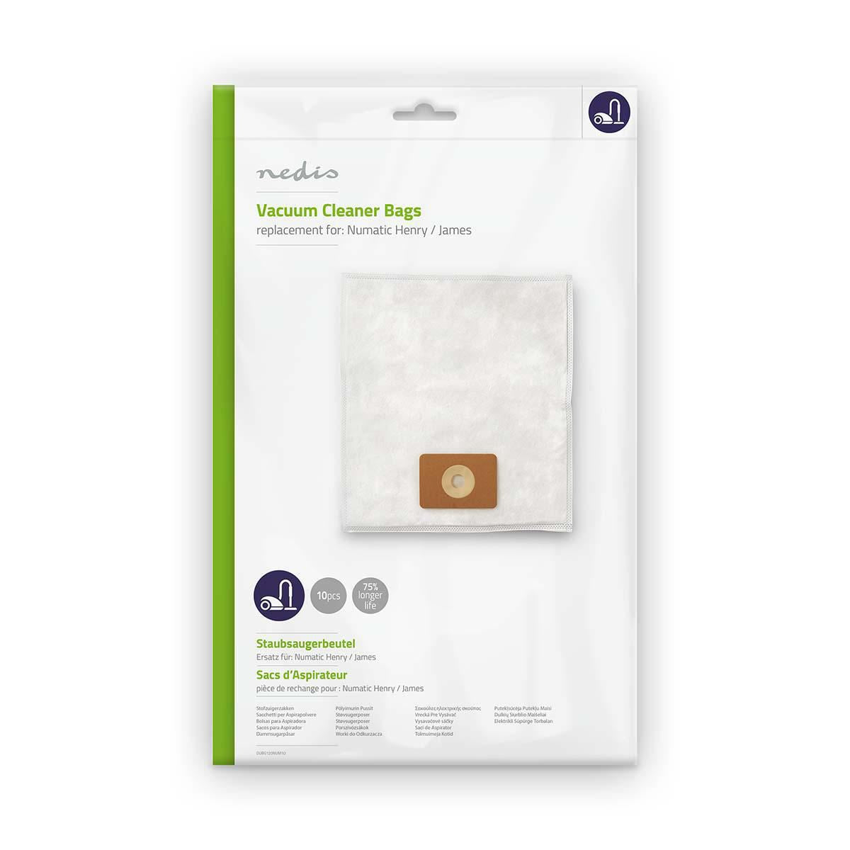 Nedis Vacuum cleaner bag Numatic Henry/James DUBG120NUM10