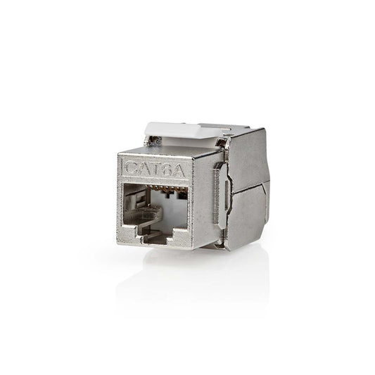 Nedis Keystone CAT6a RJ45 Female S/FTP Metal Box