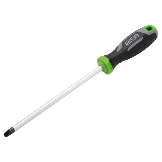 Draper Pozi Soft Grip Screwdriver, PZ4 x 200mm