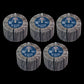 Sealey Abrasive Flap Wheel 80 x 40mm 40Grit 6mm Shaft - Pack of 5 FW8040405