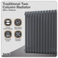 Baridi Horizontal Traditional 2 Column Radiator 600 x 1012mm � Anthracite DH359