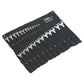 Sealey Combination Spanner Set 25pc Jumbo Metric S0401