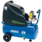 Draper 24978 24L 230V 1.1kW 1.5hp Oil Free Air Compressor 116 PSI 8 Bar
