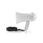 Nedis Megaphone 15W 100m Range Built-in Microphone White MEPH100WT