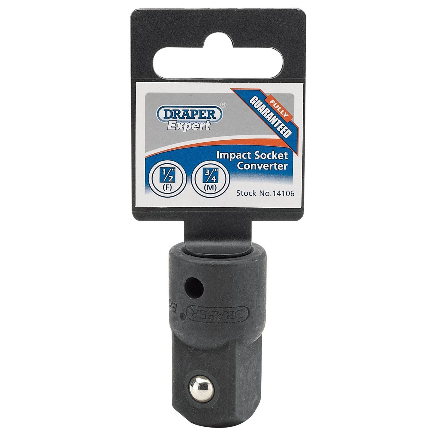 Draper Expert 1/2" (Female) X 3/4" (Male) Impact Socket Converter 14106
