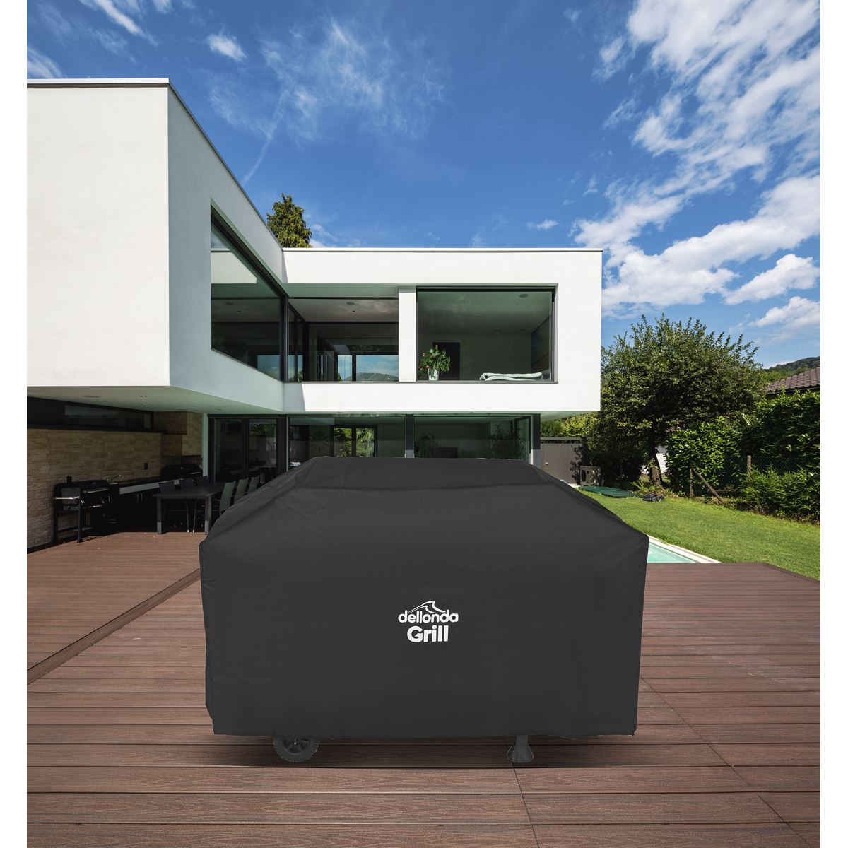 Sealey Black PVC Cover for BBQs, Waterproof 1370 x 920mm DG20