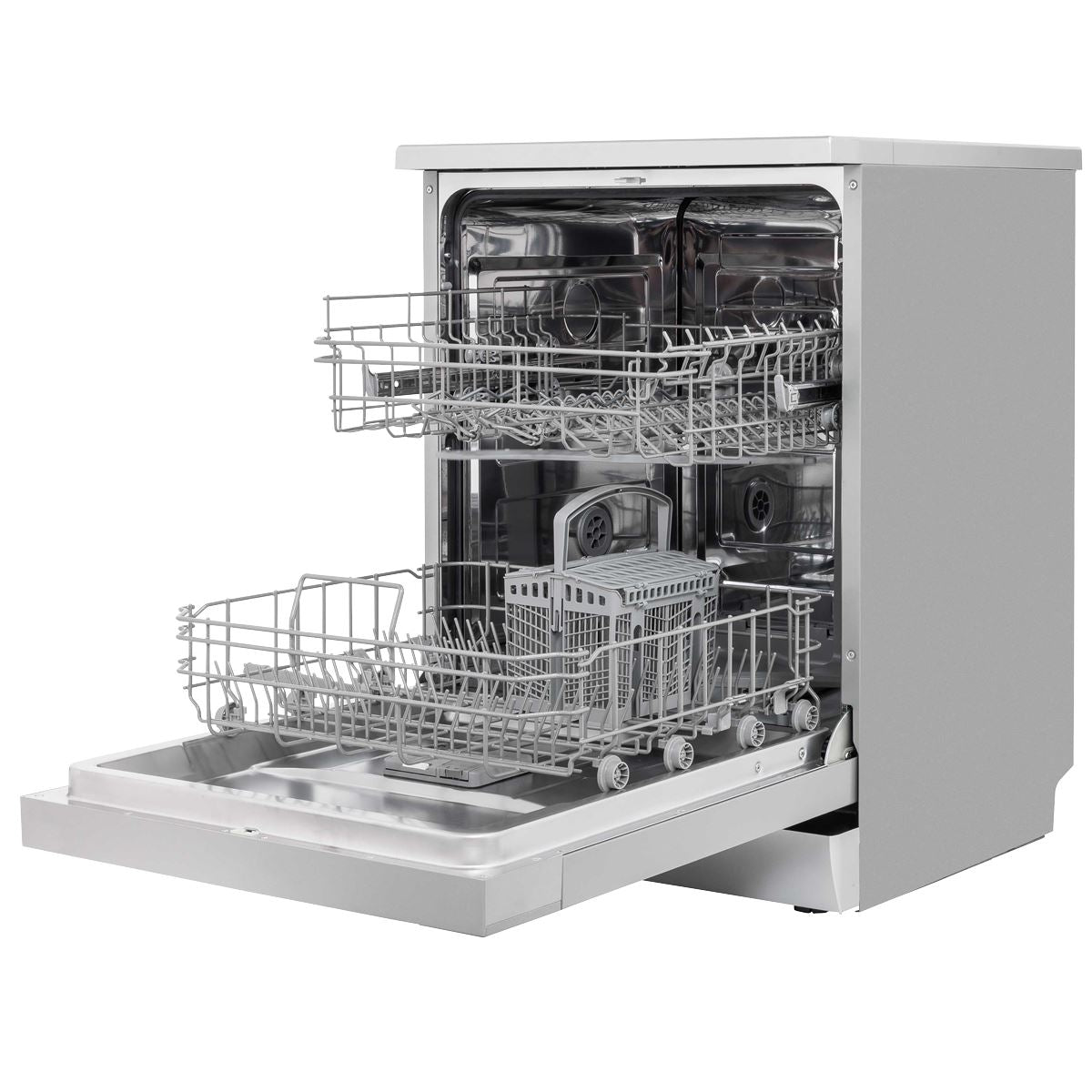 Baridi Freestanding Dishwasher 60cm Wide 13 Place Settings - Silver DH280