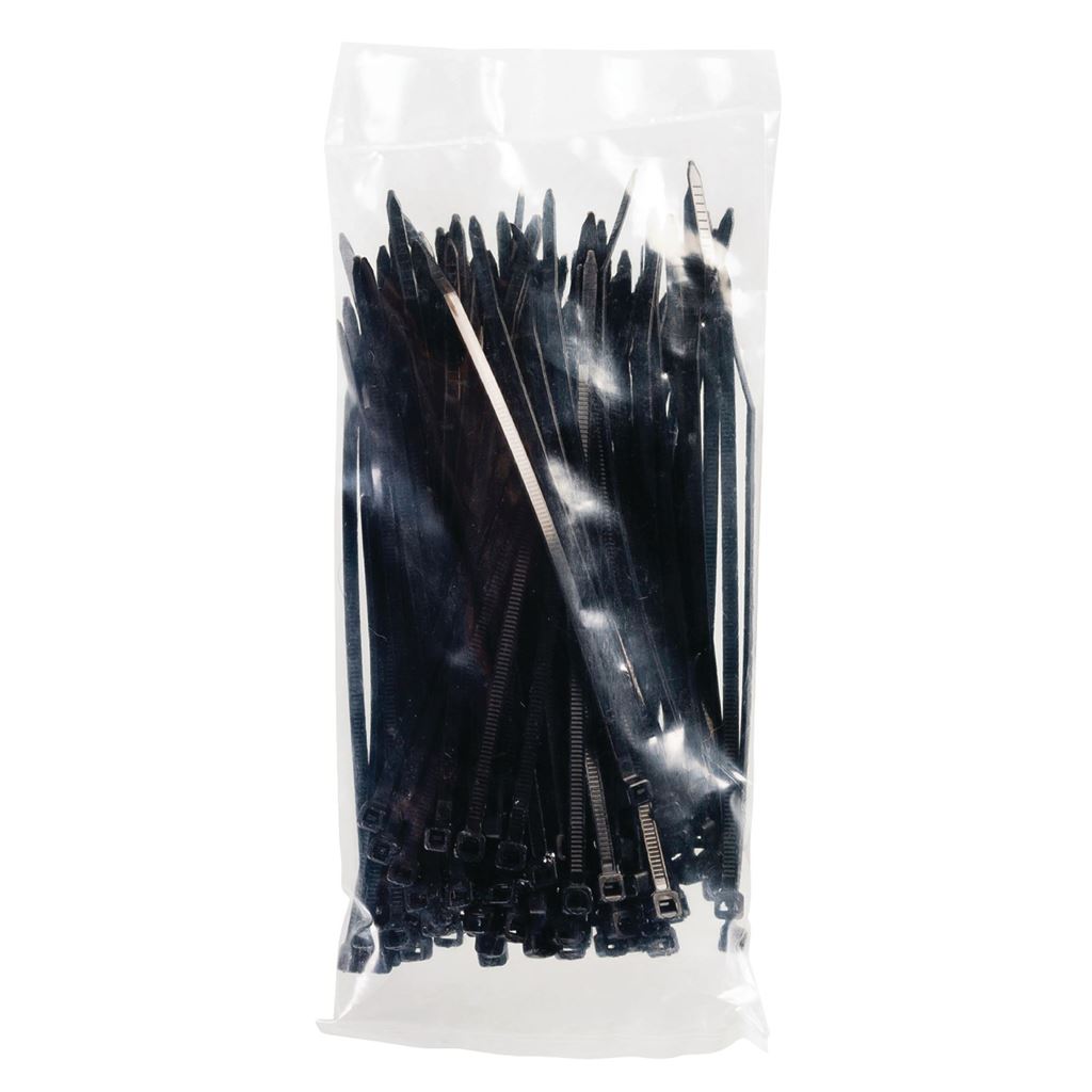 Fixapart 100x Cable Ties 0.14 m Black - CTS 05-BLACK
