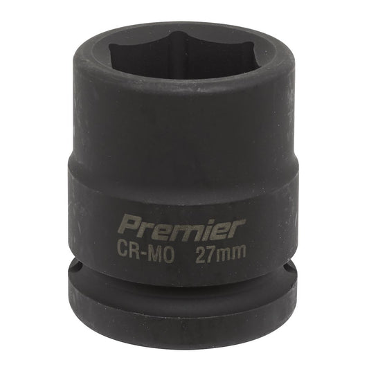 Sealey Impact Socket 27mm 3/4"Sq Drive IS3427