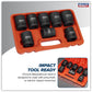 Sealey Premier Impact Socket Set 1"Sq Drive 8pc AK889M