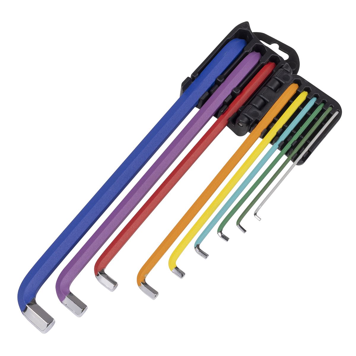 Sealey Premier Extra-Long Stubby Element Hex Key Set 9pc AK71740
