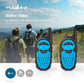 Nedis Walkie-Talkie Range 3 km 3 Channels PTT 2 Pieces Blue/Black - WLTK0300BU