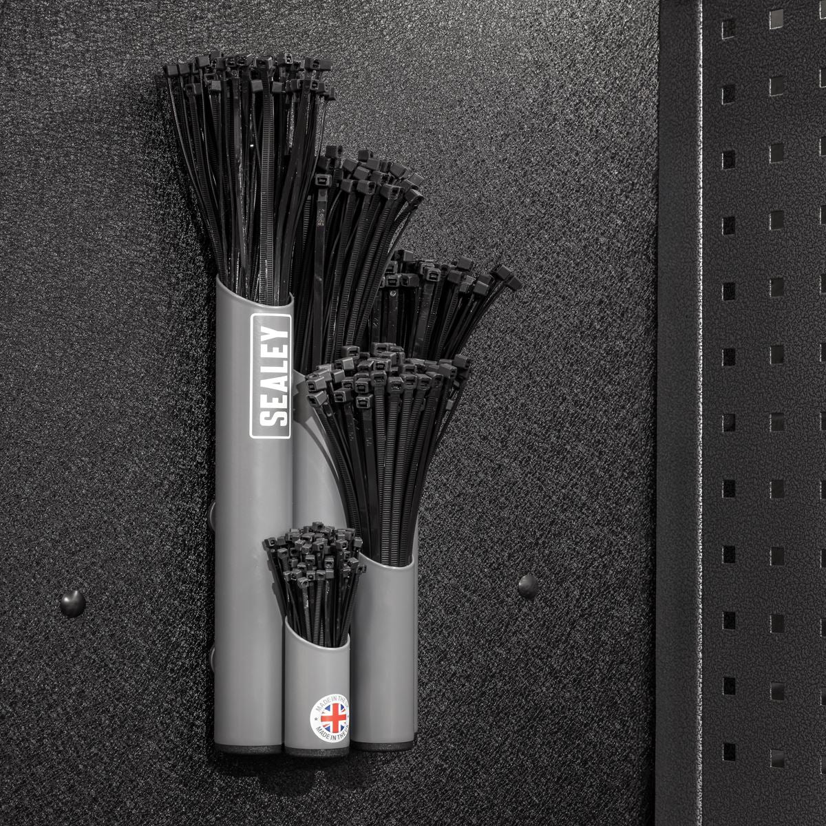 Sealey Large Magnetic Cable Tie Holder - Grey APCTHGXL