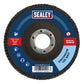 Sealey Flap Disc Zirconium 115mm 22mm Bore 120Grit FD115120