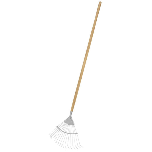Sealey Premier Lawn Rake with Long Ash Handle & Stainless Steel Tines GTWH010