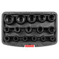 Sealey Impact Socket Set 16pc 1/2"Sq Drive AK5624M