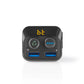 Car FM Transmitter Bluetooth Bass MicroSD Card Slot Hands-Free Calling 2x USB - CATR120BK