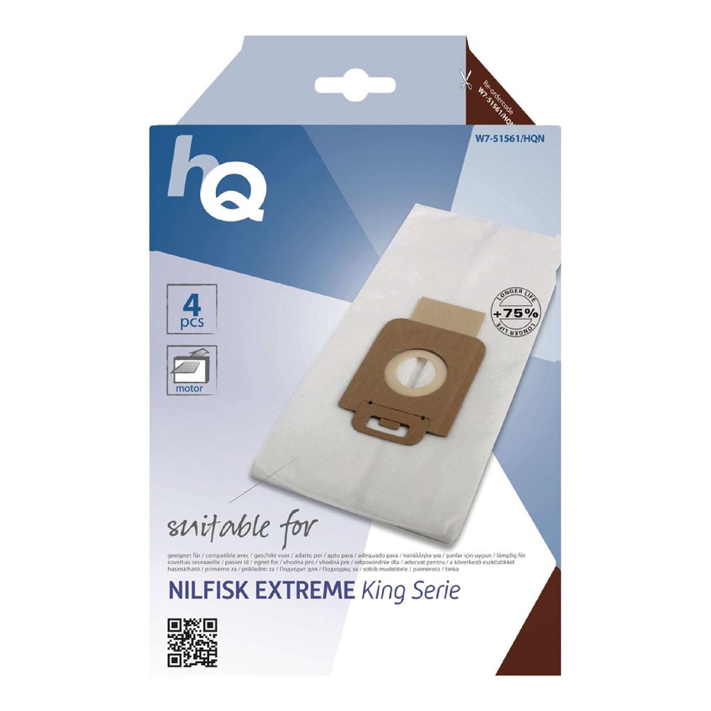 HQ Vacuum cleaner bag Nilfisk Extreme to King serie - DUBG221NIL4