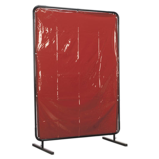 Sealey Workshop Welding Curtain to BS EN 1598 & Frame 1.3 x 1.75m SSP99