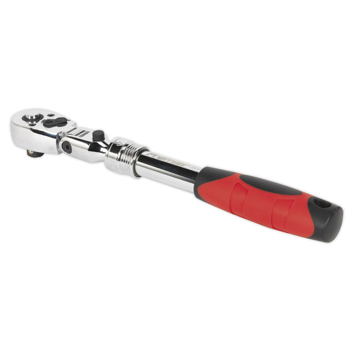 Sealey Flexi-Head Ratchet Wrench 3/8"Sq Drive Extendable AK6681