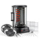 Sealey Baridi Rotisserie Grill, Kebabs, Gyros, Skewers, Roasts, 1500W, 21L, Black DH216