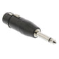 Sweex XLR Adapter XLR 3-Pin Female to 6.35mm Male Black SWOP15940B - COTP15940BK