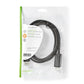 Nedis DisplayPort Cable DisplayPort Male HDMI Connector 8K@60Hz Nickel Plated 2m - CCGP37104BK20