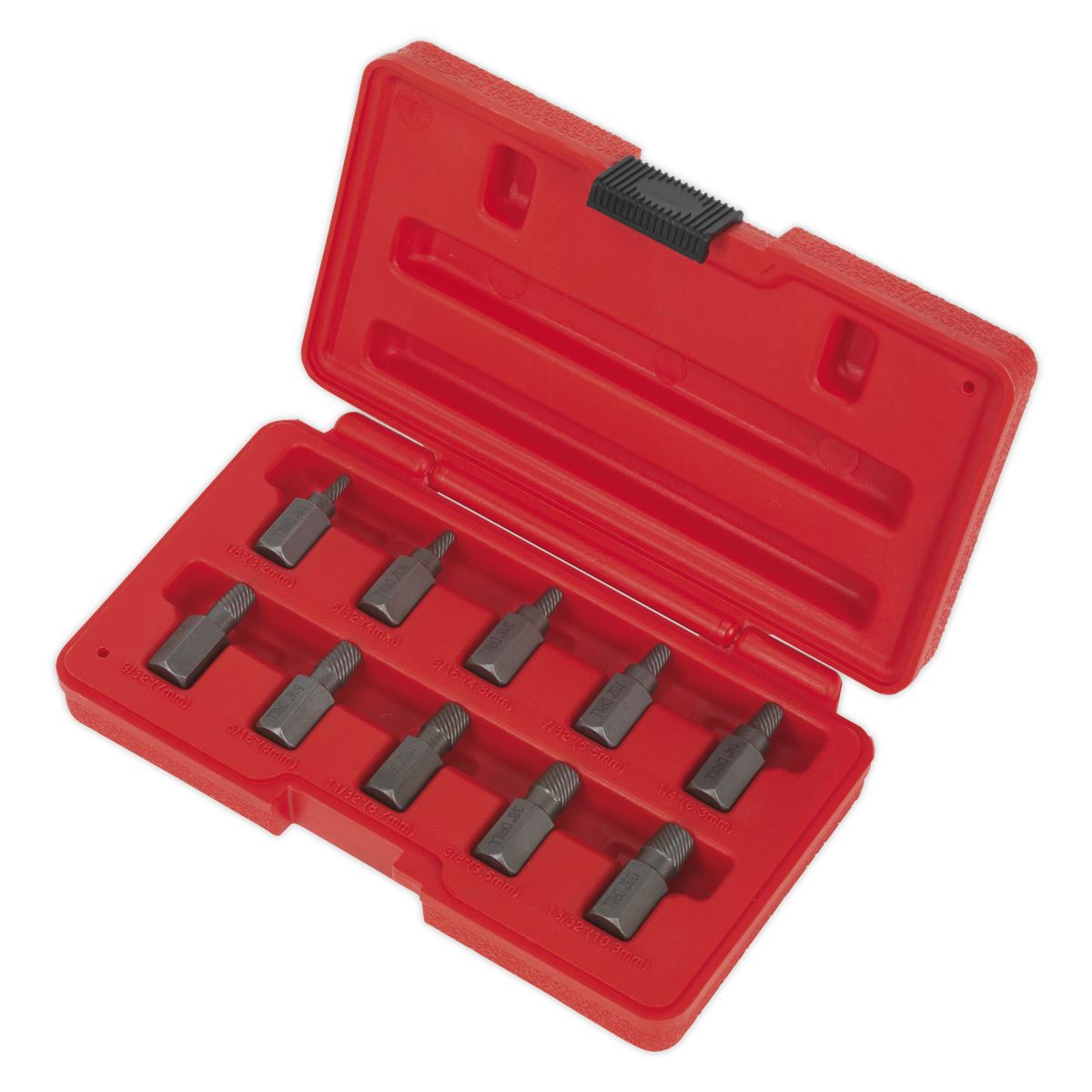 Sealey Multi Spline Screw Extractor Set 10pc AK8181