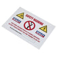 Sealey Hybrid/Electric Vehicle Warning Sign HYBRIDSIGN