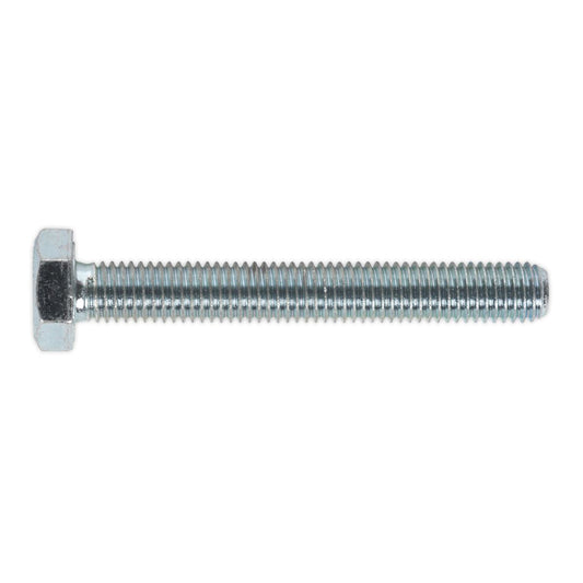 Sealey HT Setscrew M10 x 75mm 8.8 Zinc Pack of 25 SS1075