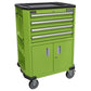 Sealey Tool Trolley with 4 Drawers & 2 Door Cupboard AP980MTHV
