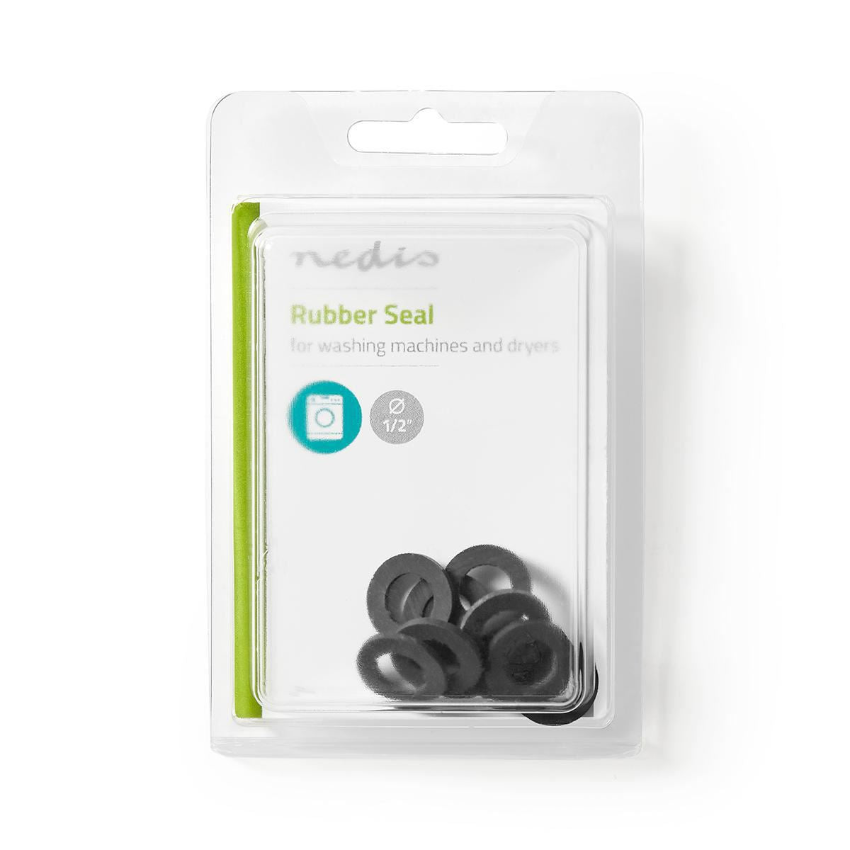 Nedis Hose Rubber Seal 1/2'' 10 Pieces WARU12BK10